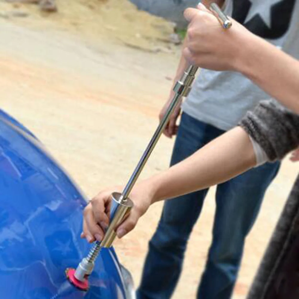 

Paintless Dent Repair Hail Removal T Bar Slide Hammer+15pcs Glue Puller Tabs Nin car repair hand tool set hxh