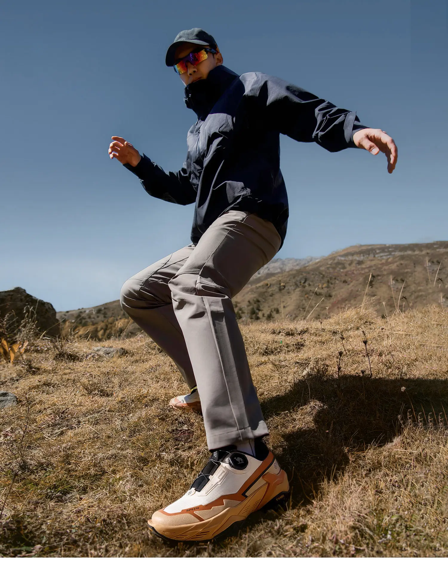 ゴールデン キャメル CT メンズ トレイル スポーツ ラン - Anti Slip Trail Running Sneakers のレビューと価格
