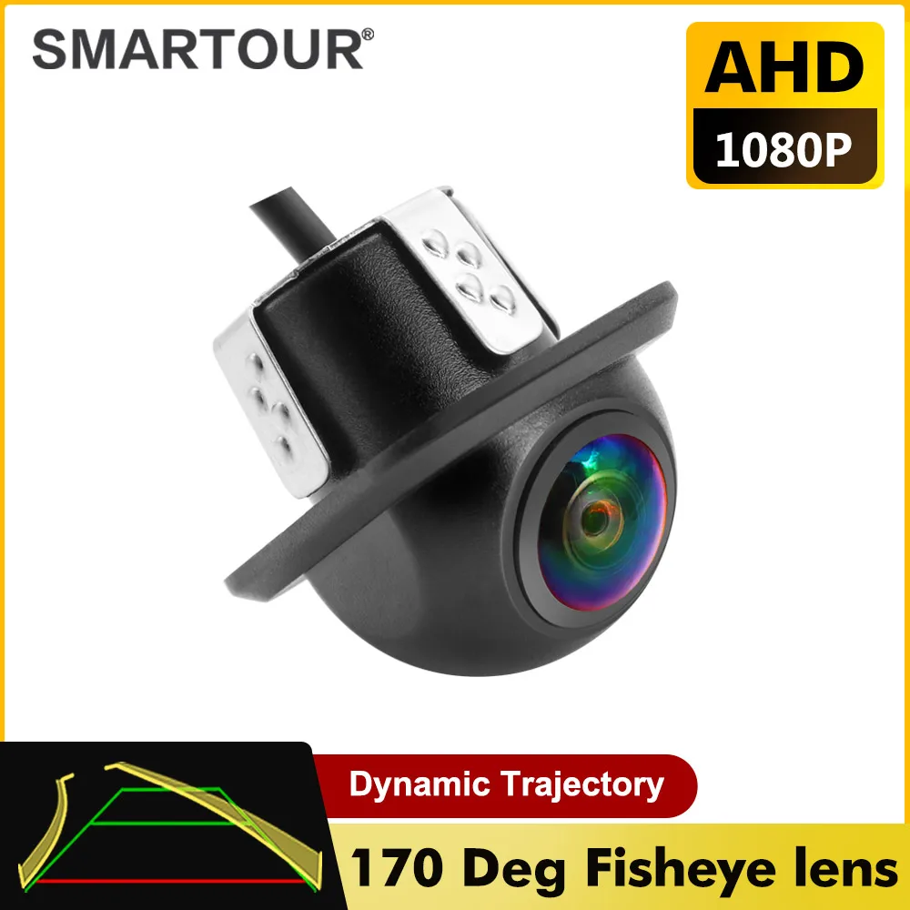 

1080P/720P 170 Degree Fisheye Lens Dynamic Trajectory Waterproof Vehicle Rear View Camera For Car Android DVD AHD Monitor