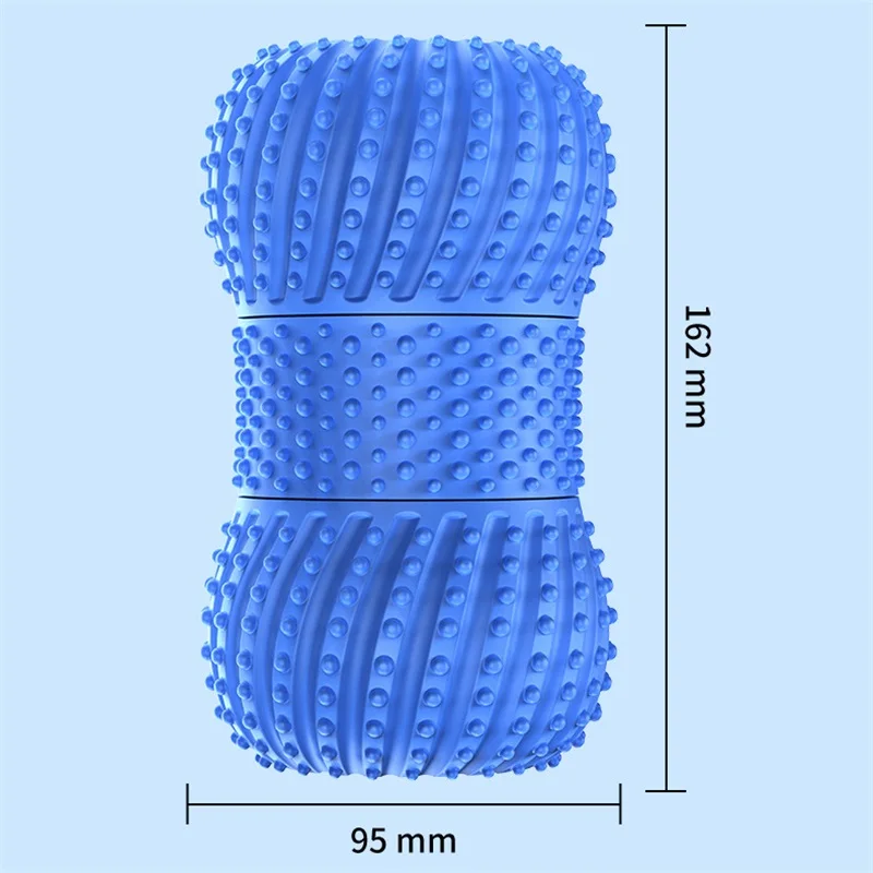 Fascia Fitness Roller Peanut Ball Vibration Massage Shoulder Neck Waist Leg Muscles Relaxation Connect Bluetooth Music
