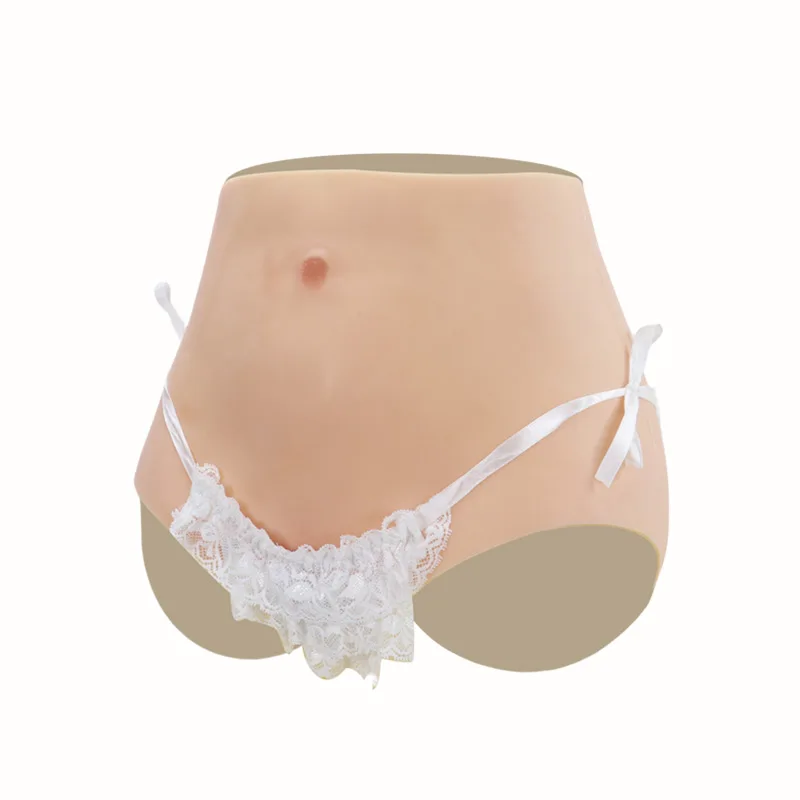 MUSIC POET Silicone Fake Vagina Briefs Abundant Buttocks For Crossdresser Hiding Penis Gays Pussy Sex Transgender Drag Queen
