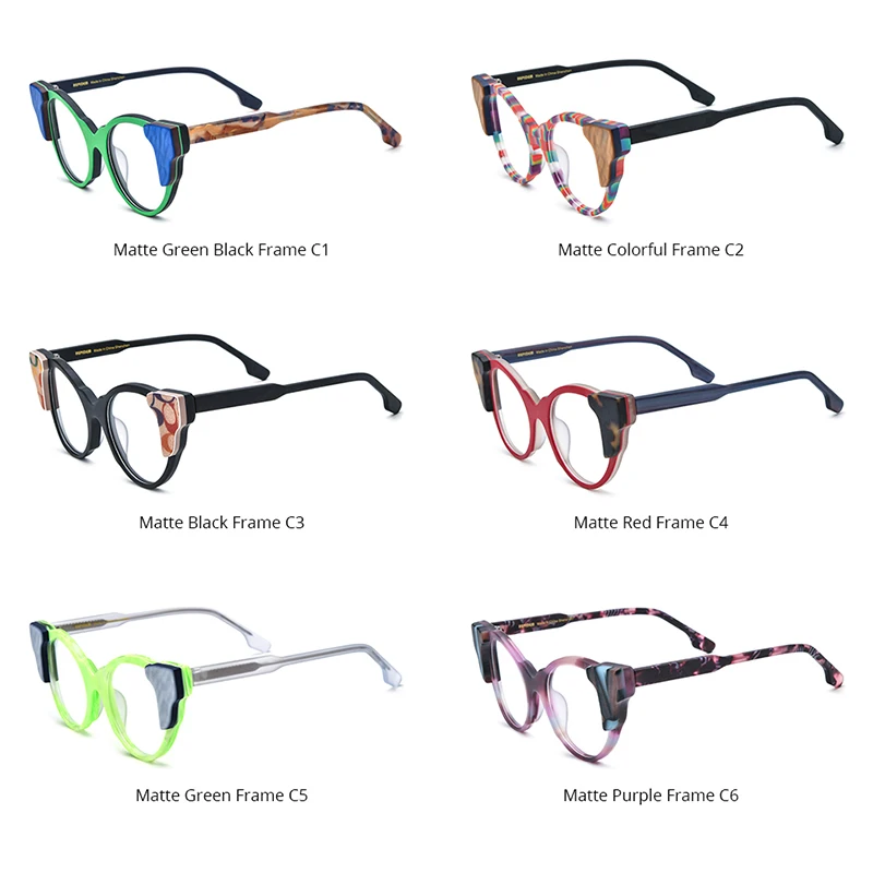 HEPIDEM Acetate Glasses Women Luxury Brand Design Cat Eye Eyeglasses Frame Japanese Handmade Spectacle Thick Cateye Eyewear 9384