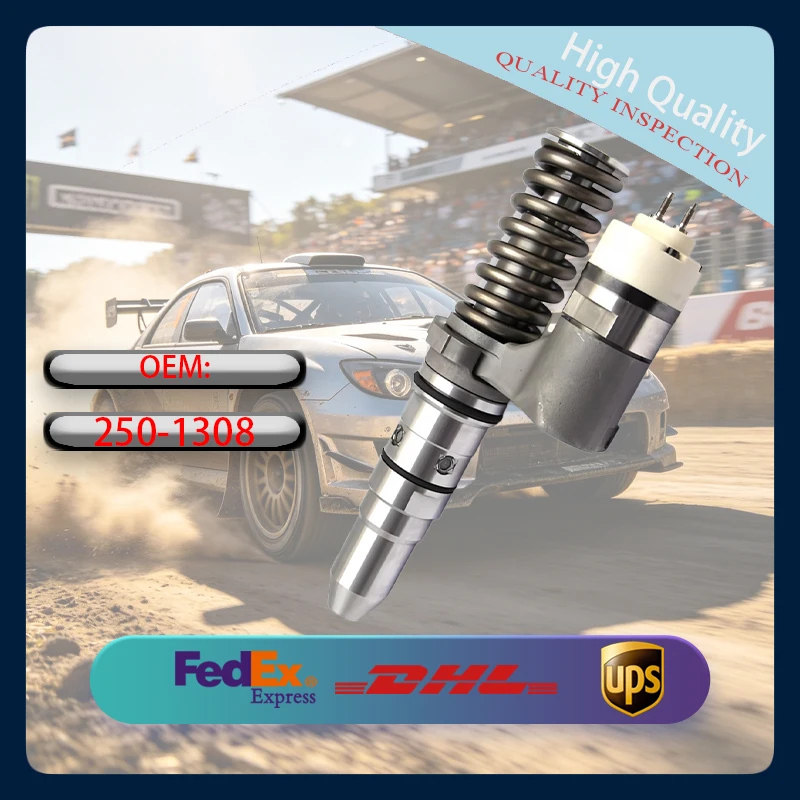 High Performance Diesel Fuel Injector 250-1308 10R-1280 Fit 3508B 3512B 3516B Engine Replacement Part