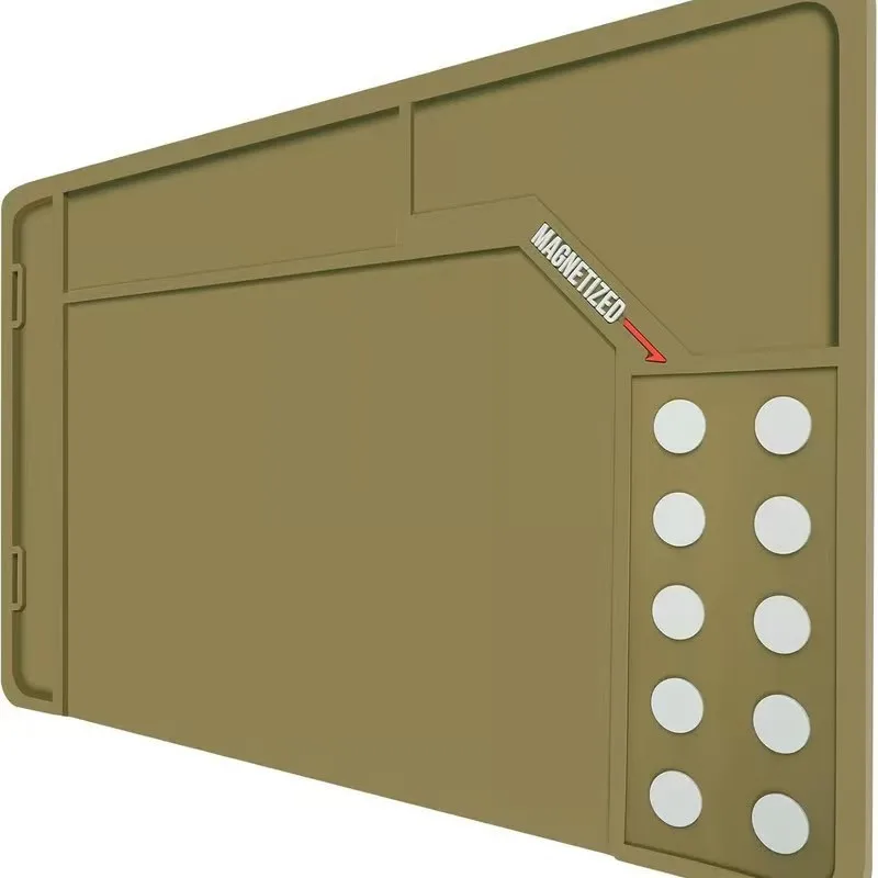 Cleaning Mat with Magnetic Spot Anti-slip and Anti-oil Q Special Cleaning Mat for Guns view 3