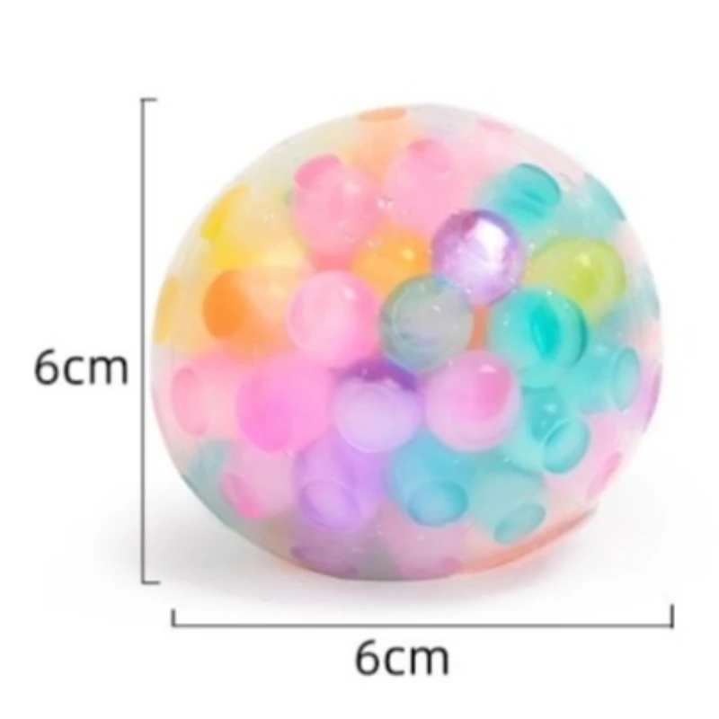 1 Uds. Pelotas antiestrés blandas, juguetes antiestrés para adultos, alivio del estrés, pelotas antiestrés para recuerdos y regalos de fiesta