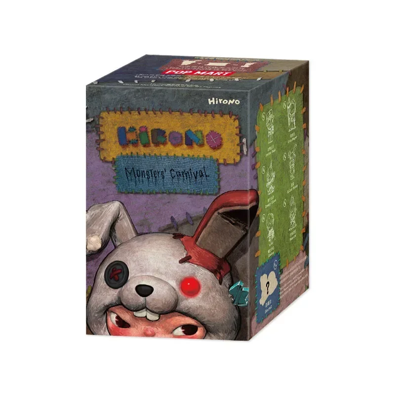 POP MART Hirono Monster Ist Karneval Serie Blind Box Erraten Tasche Mystery Box Spielzeug Puppe Nette Anime Figur Desktop Ornamente Geschenk
