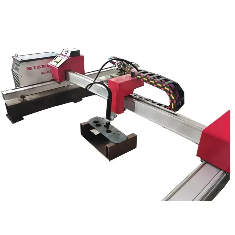 Small light gantry cutting machine CNC flame plasma dual-purpose steel plate stainless steel cutting machine