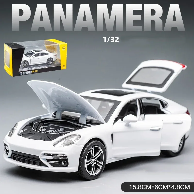 1:32 Porsche Panamera Handmade Metal Simulation Car Model For Model Car Simulation Vehicle Children's Boy Toy Car
