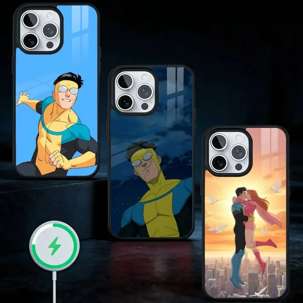

C-Cool I-InvincibleS Comic Phone Case For iPhone17,16,15,14,13 Plus,Pro Max Magnetic For Magsafe Wireless Charging