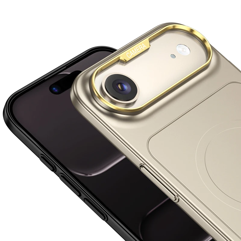 Original Case For IPhone Air Magnetic Wireless Charge Ultra-thin 0.7mm Thickness Matte Soft Cover For IPhone 17 Pro Max Case view 5
