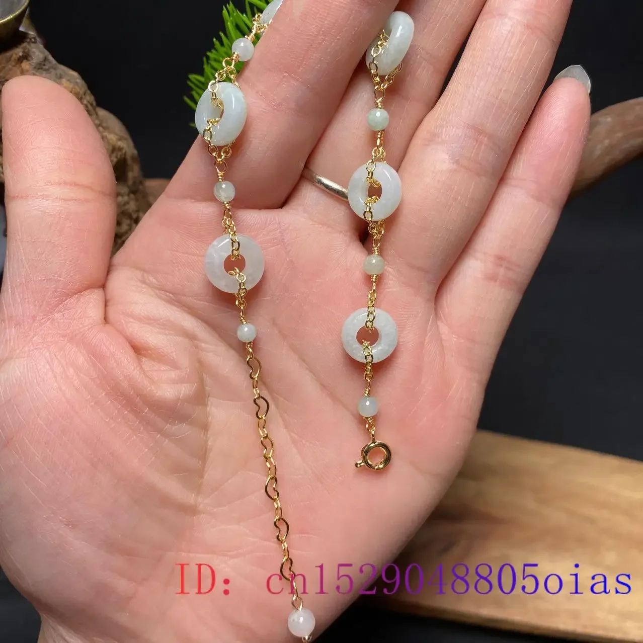 Burmese Jade Donut Bracelets Amulet Stone Talismans Gemstone Chinese Natural Men Bangles Accessories 925 Silver Jewelry White