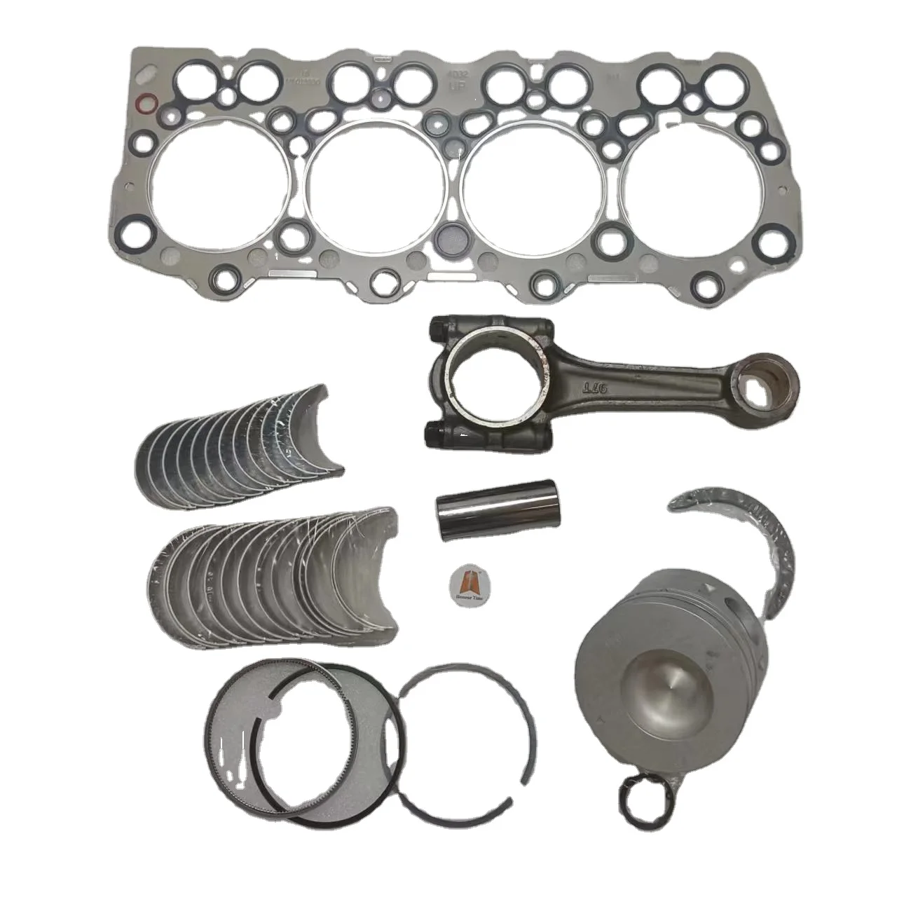 

Machinery Engine Parts Wholesale Excavator Spare Part 4D32 Engine Parts Piston Piston Ring Head Gasket Conrod Rod