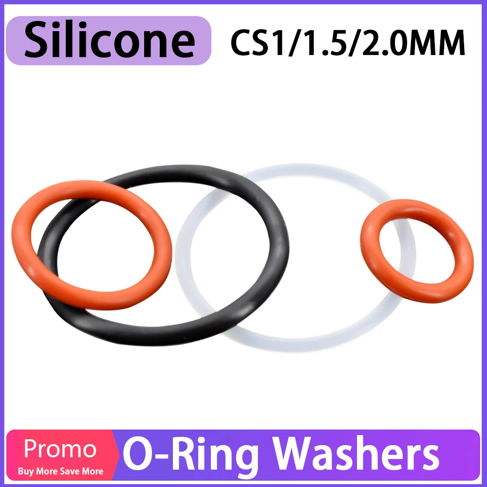 Silicone O-Ring Waterproof Washers Rubber Repair NBR Sealing For Car Air Condition Gasket Waterproof Washer Rubber O-Ring Gasket