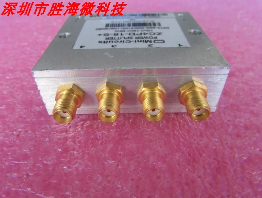 ZC4PD-18-S+ ZC4PD-18-2 MINI 1-1.8GHz SMA Mother RF Microwave One to Four Power Divider POWER SPLITTER