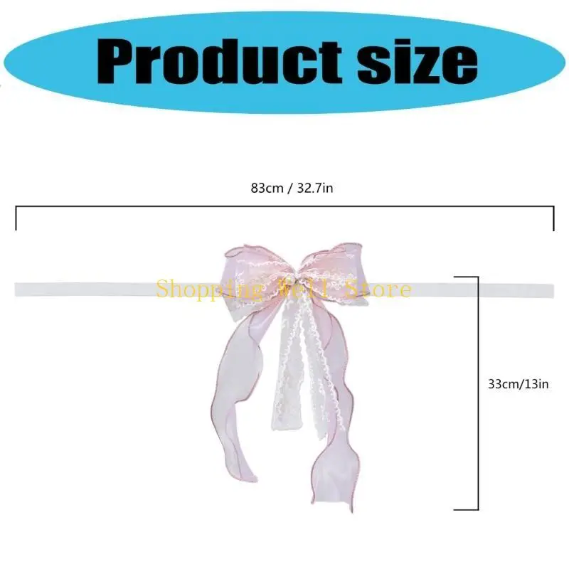 KX4B 1Pair Bows Butterfly Rèm có mối quan hệ với hạt giống Polyester Polyester Polyester Polys