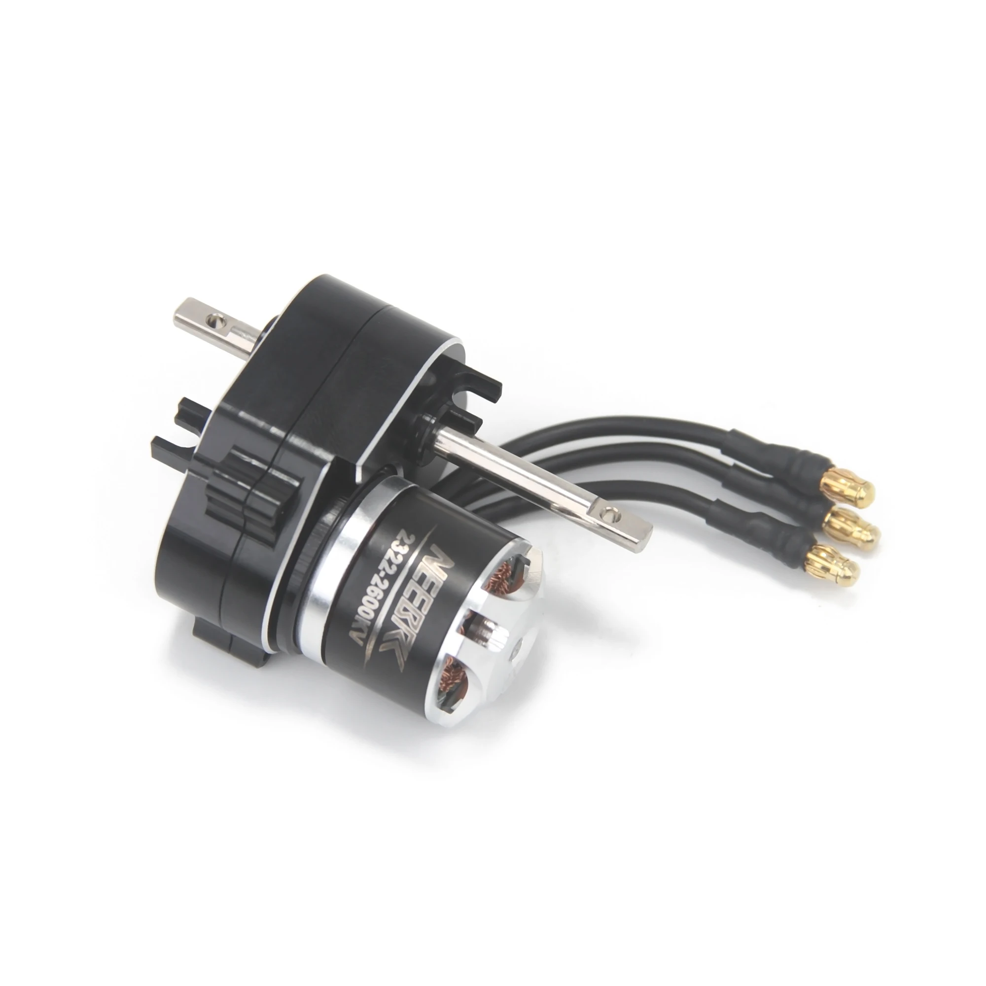 มอเตอร์ไร้แปรงถ่าน NEEBRC 2322 2600KV พร้อมเกียร์โลหะเต็มรูปแบบ สำหรับรถบังคับวิทยุ รถครอว์เลอร์ รถบรรทุก MN82 MN78 MN168 MN99 MN98 อะไหล่ DIY