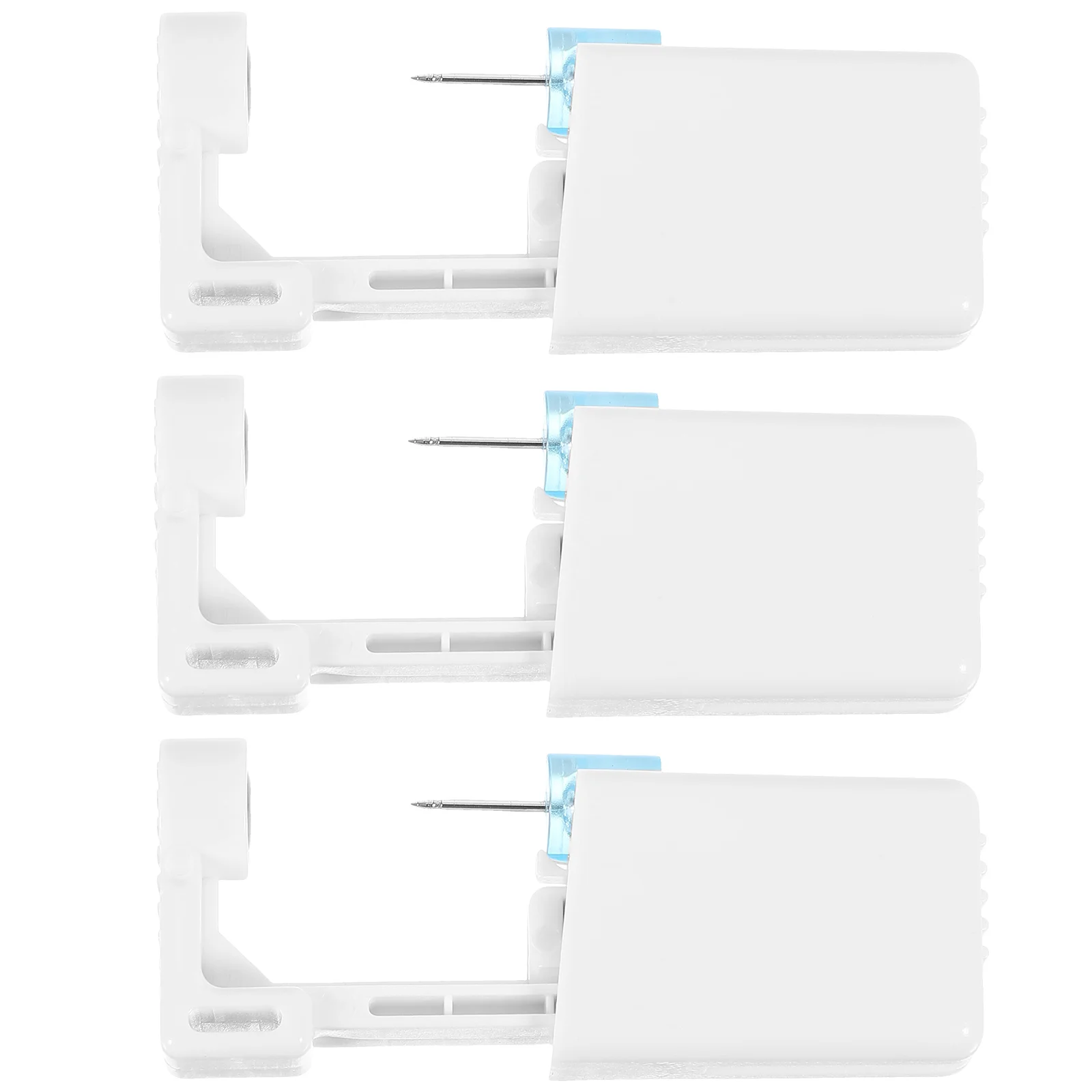 3Pcs Practical Professional Disposable Ear Piercing Device Painless Safety Ear Piercing Tools for Home Shop