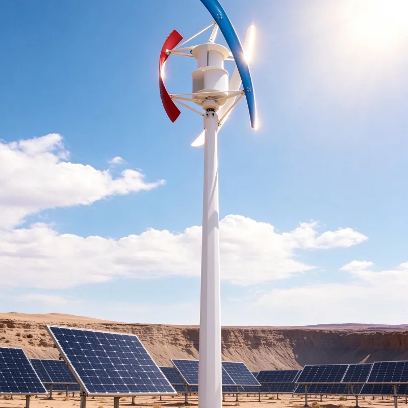 600W X Type Vertical Wind Power Unit High Wind Energy Utilization Low Vibration for Scenic Area Projects