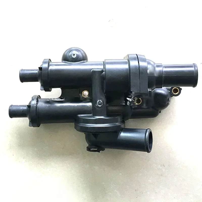 NBJKATO Nuevo conjunto de carcasa de termostato con termostatos 68003582 AB para Dodge Journey calibre Jeep Compass Patriot