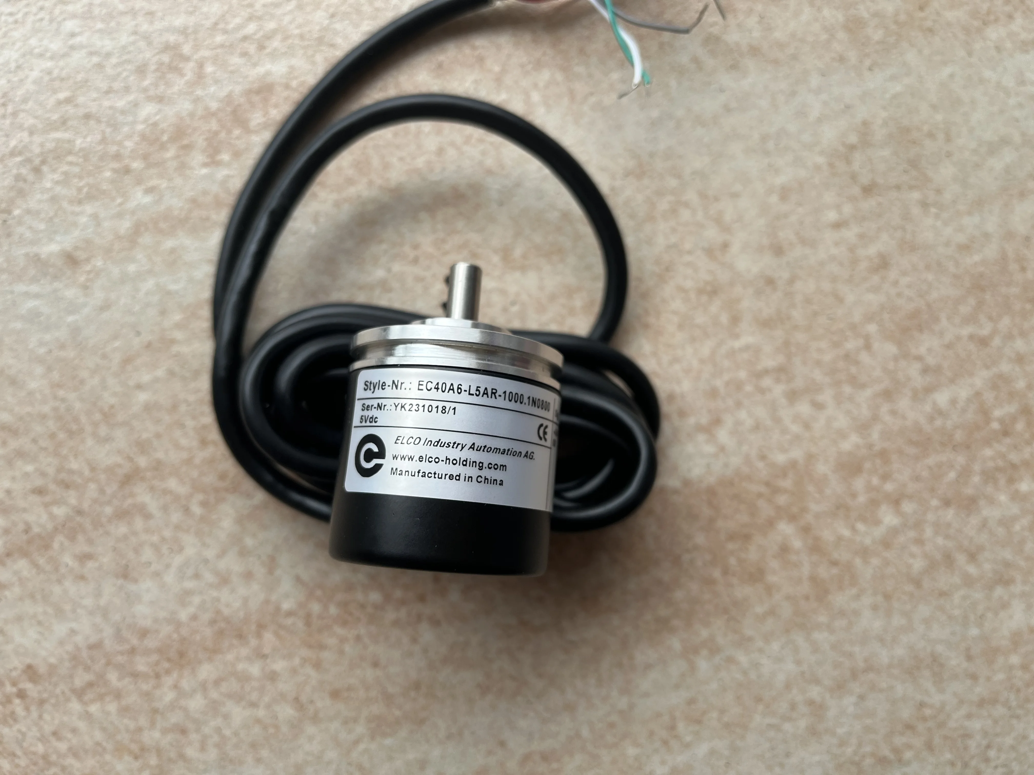 

New EC40A6-L5AR-1000.1N0800 Elco rotary encoder 1000 pulses