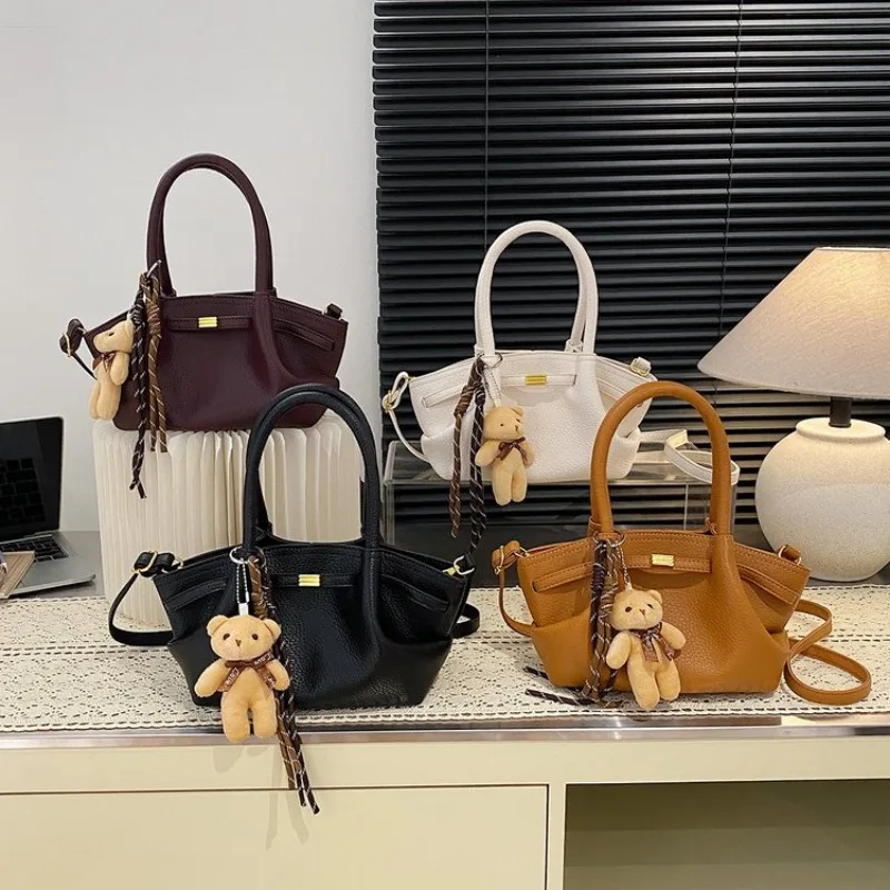 

Unique Leisure Business Backpack For Women Stylish Casual Diaper Bag Minimalist Large Capacity Leather Luxury