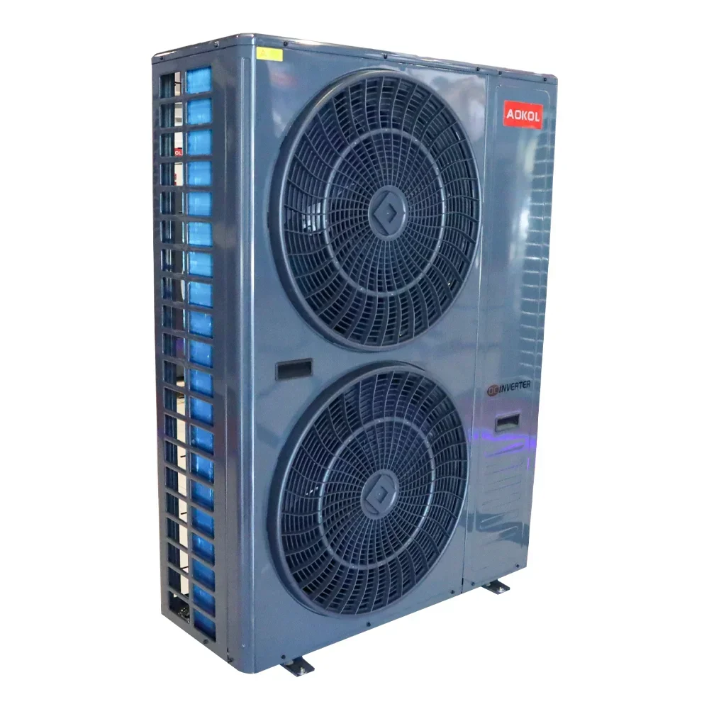 CE and ERP approved 12kw 14kw single unit air source heat pump system intelligent WiFi control A+++application and DHW household