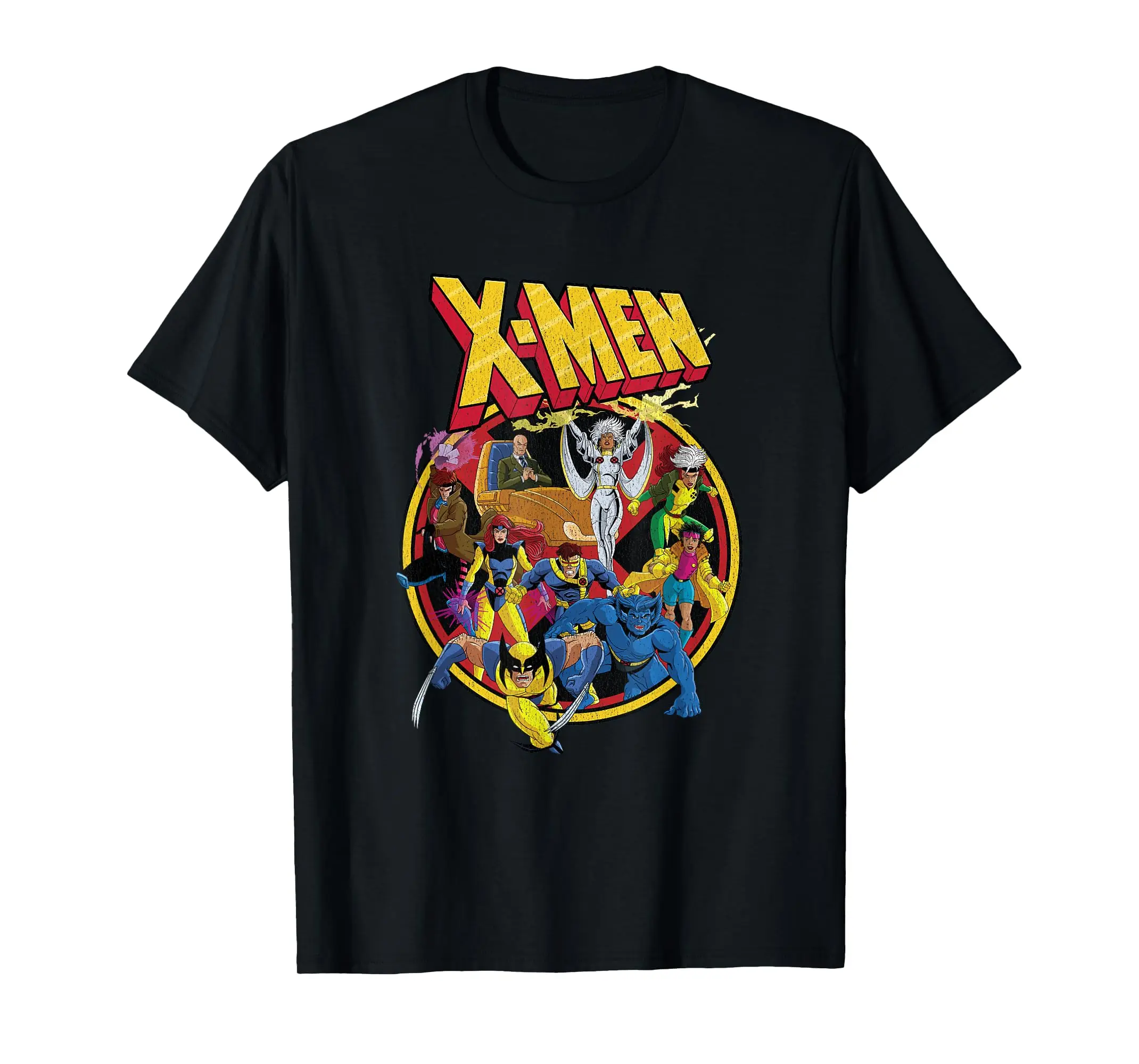 Marvel X-Men Animated Series Retro 90s T-Shirt