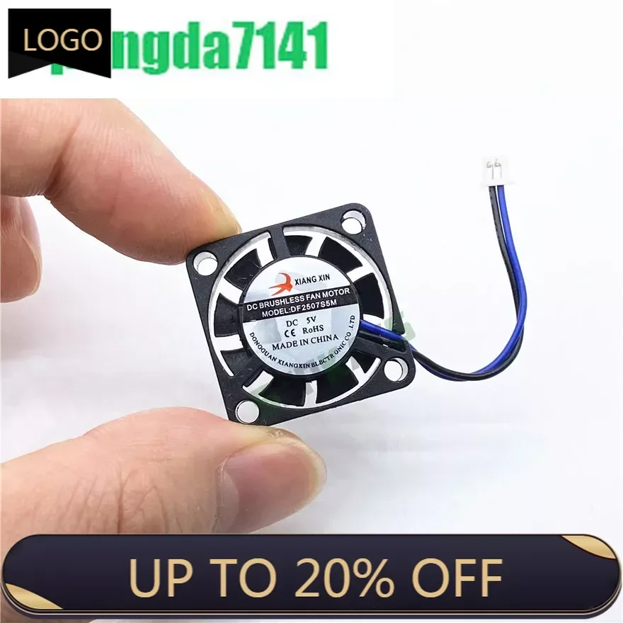 

NEW DC 3v 5V 2507 25x25x7MM 25MM Cooling Fan 11000RPM 2.5cm Mini Cooling Fan With 2pin