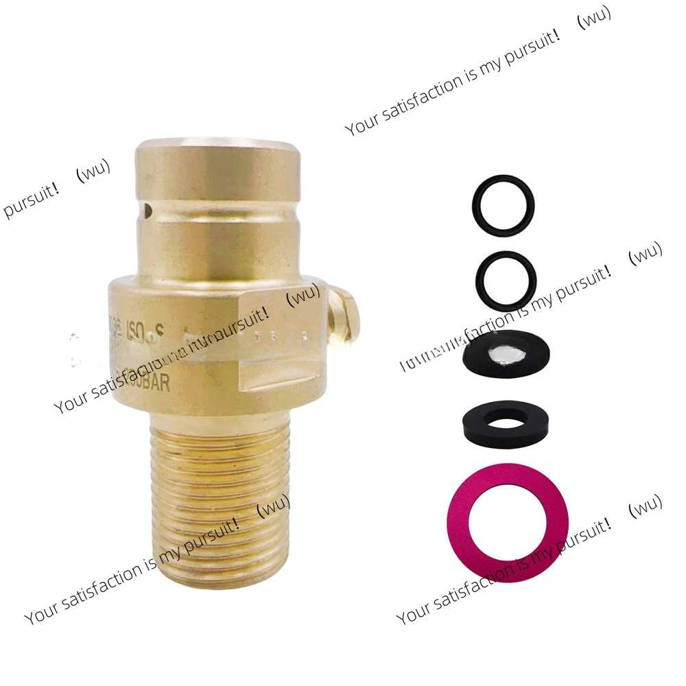 CO2 Soda Inflatable Thimble Valve Compatible with DUO Terra Art Model Cylinder Valve M18*1.5