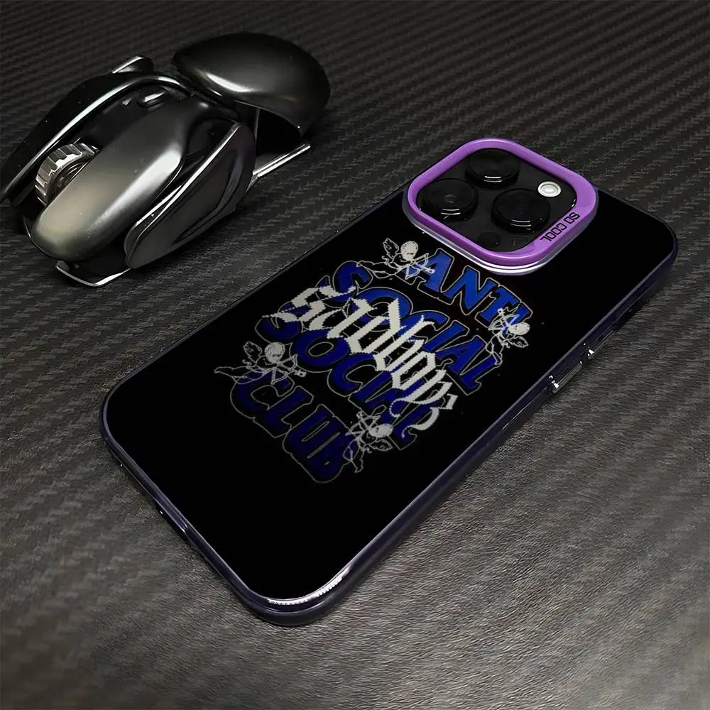 حافظة هاتف J-Junior H $AD BOYZ 4 LIFE لهاتف iPhone17,16,15,14,13,12,11 Plus، Pro Max غطاء مقاوم للصدمات باللون الأرجواني غير اللامع