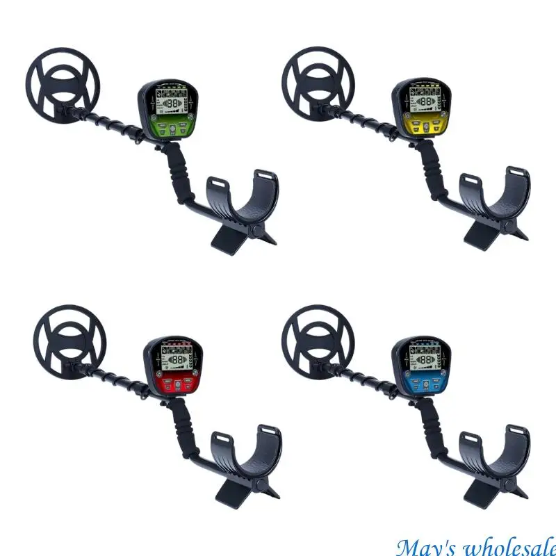 Underground Metal Detector Simple Operation LED Display Distance Sound Alerts Metal Targets Detection 448A