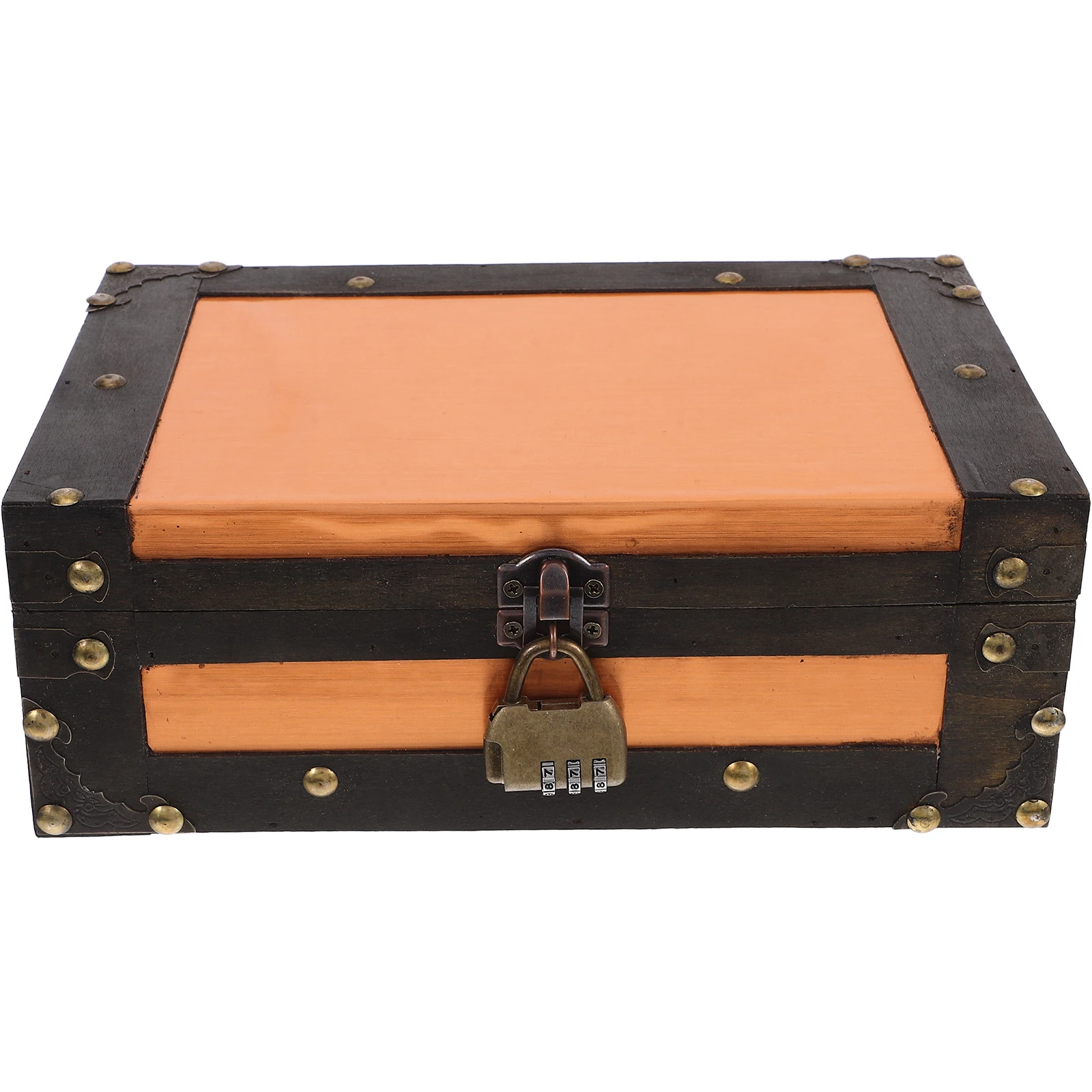 

Suitcase Vintage Storage Box Trunk Keepsake Decorative Boxes Commemorate with Lids Treasure Chest Office