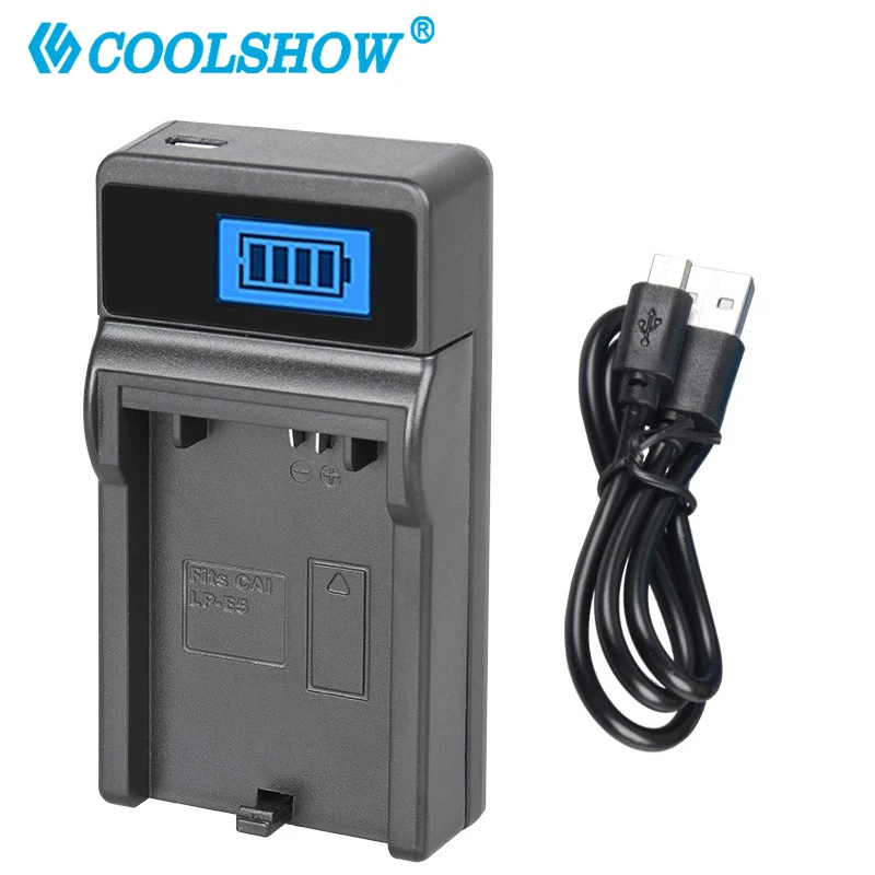 LP E5 LP-E5 Battery Charger for Canon EOS Rebel XS T1i XSi 1000D 500D 450D Kiss X3 X2 LPE5 Camera  Accessories Charger