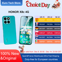 Honor X8c 4G Smartphone 6.7‘’ AMOLED 108MP&50MP Ultra-Clear Night Photography Extreme Drop&Water Resistance HONOR AI Eraser