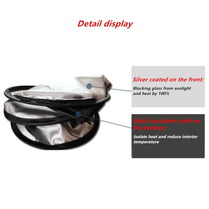 Car Summer Windshield Sunshades Cover Foldable Sun Shade Sunblind Front Window Sunscreen Sunshade Cooling Cover Anti UV Protect