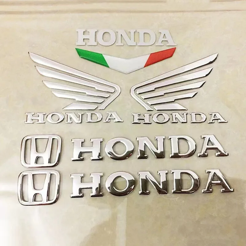

Honda Motorcycle Sticker Fuel Tank Wing Decoration HONDA Letter Modification Sticker Waterproof and Durable
