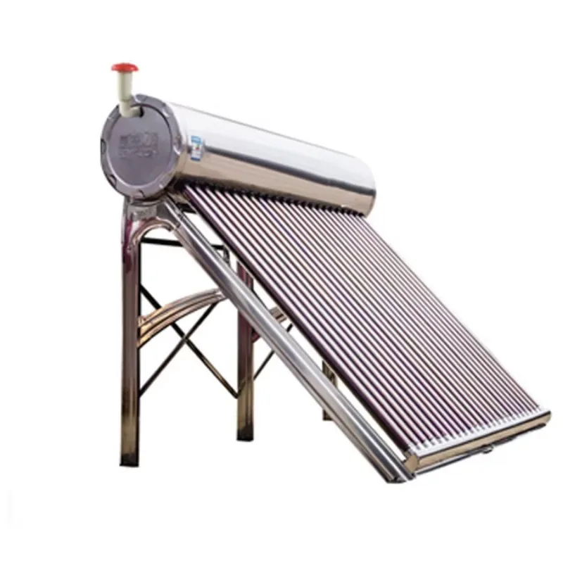 High-Performance Outdoor Solar Water Heater Modular Evacuated Tube System Stainless Steel Class Energy Efficiency for