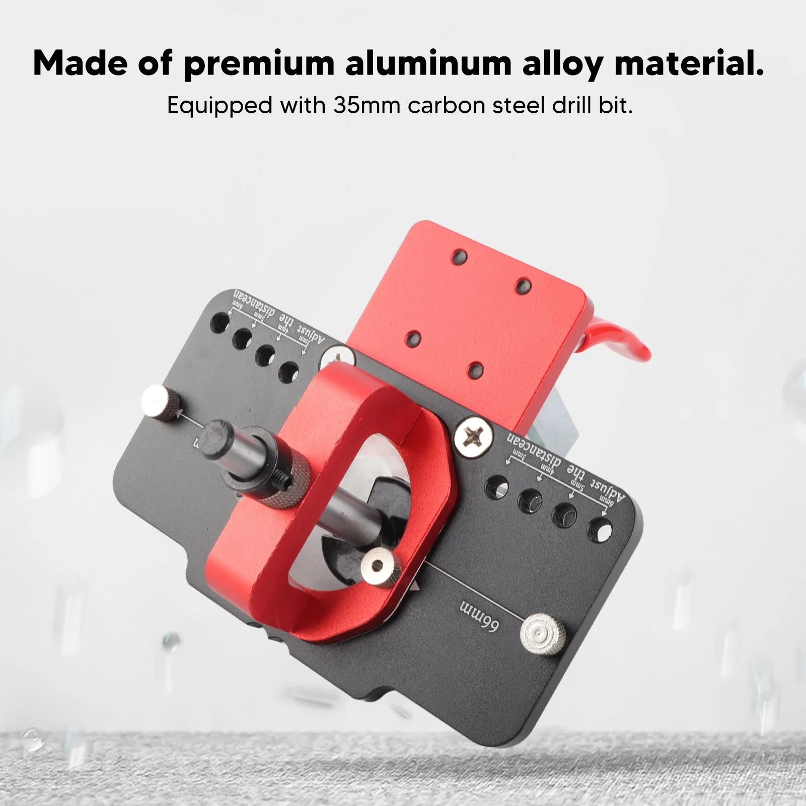 Boring Jig Concealed Hinge Jig 35mm Door Hinge Hole Drilling  Drill Bit Kit Set for Woodworking Hinge Jig Hole Drill