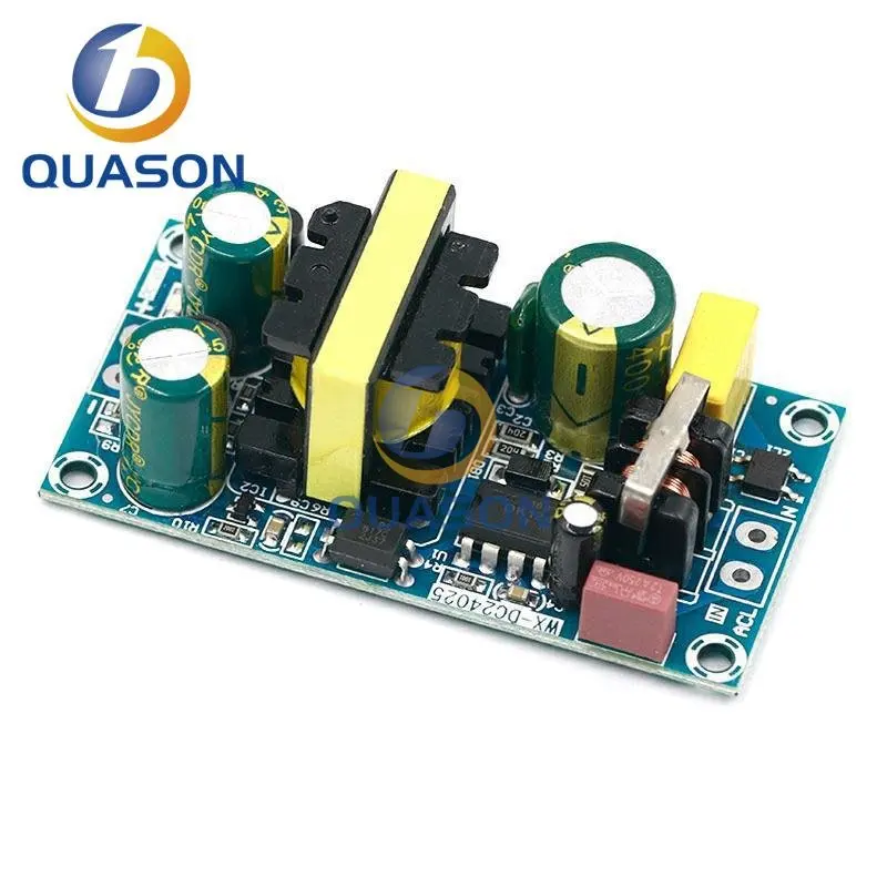 AC-DC 12V2A 24W Switching Power Supply Module Bare Circuit 100-265V to 12V 2A Board for Replace/Repair 24V1A