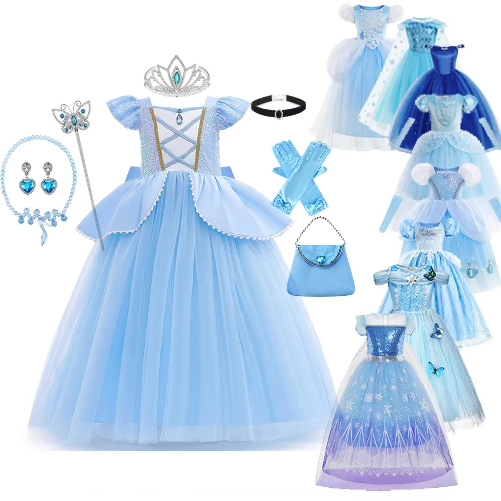 Princess Charm Cinderella Costume Girls Formal Dress