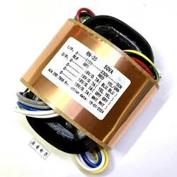 R Core Transformer 50W R35 115-230V To 4X18V 0.7A Custom Copper Shield R-type Power Transformers Preamp Decoder Board Amplifier