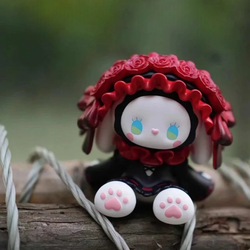 بقعة حقيقية إيما سيكريت فورست شعر مهرجان سلسلة الجيل السادس العصرية صندوق أعمى تمثال لطيف فتاة هدية عيد ميلاد