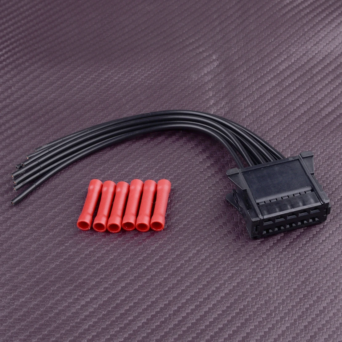 

8200729298 7701207876 Heater Blower Resistor Wiring Harness Connector 12V Fit for Renault Clio Megane Scenic Twingo Wind