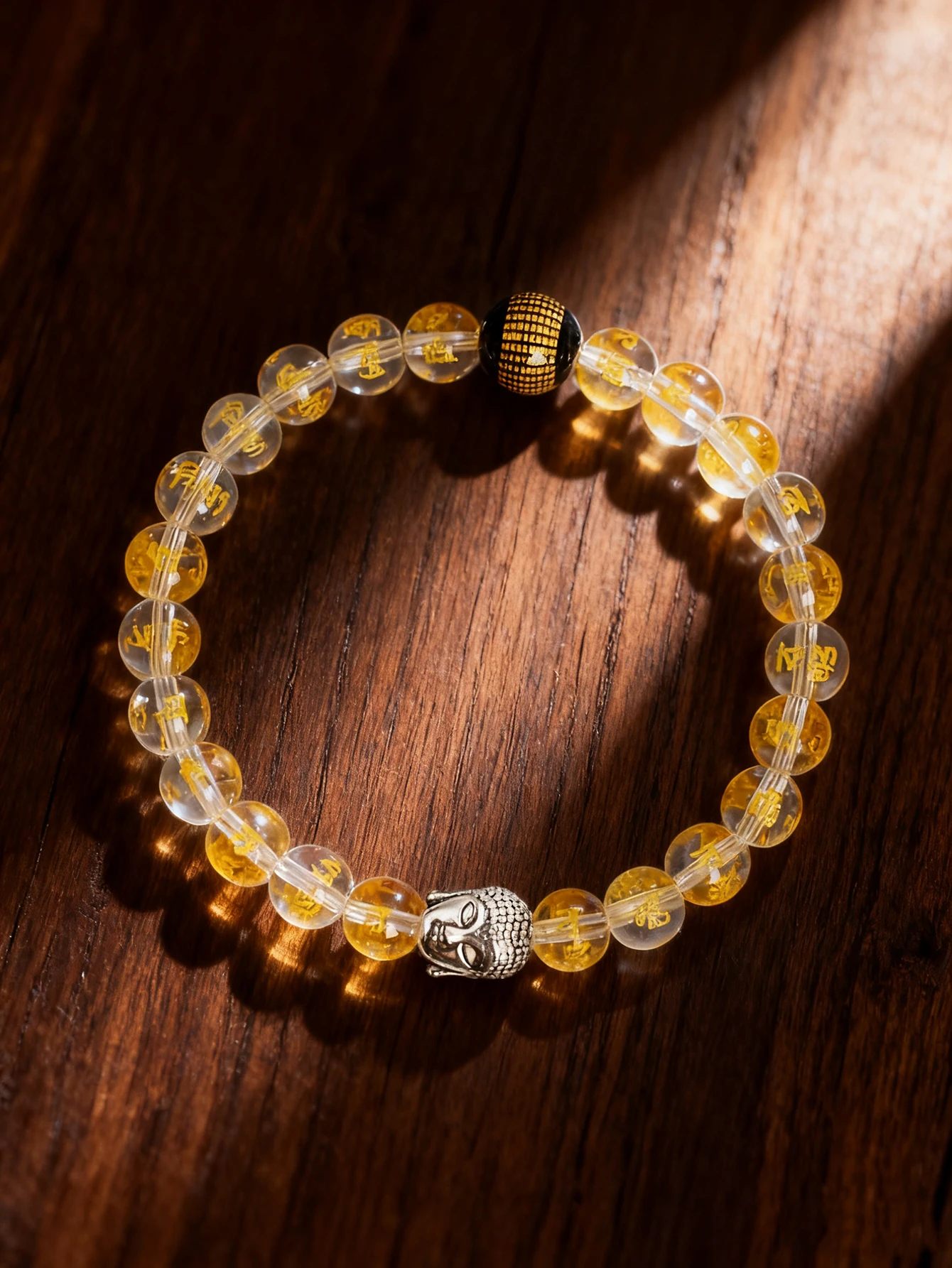 الحجر الطبيعي شفاء سوار 8 مللي متر كريستال ستة كلمة حقيقية الخرز بوذا رئيس الجزع القلب سوترا مطرز الطاقة الريكي حلية مجوهرات