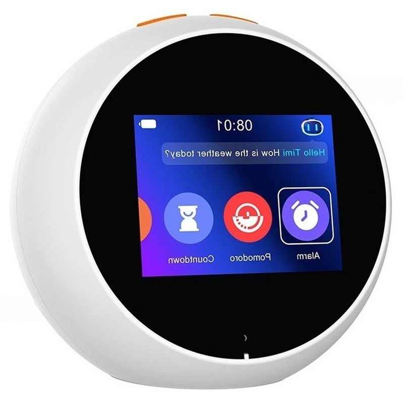 AB13-AI Voice Interactive Learning Machine Touch Screen Smart Alarm Clock Time Management Children's Story Reading Companion