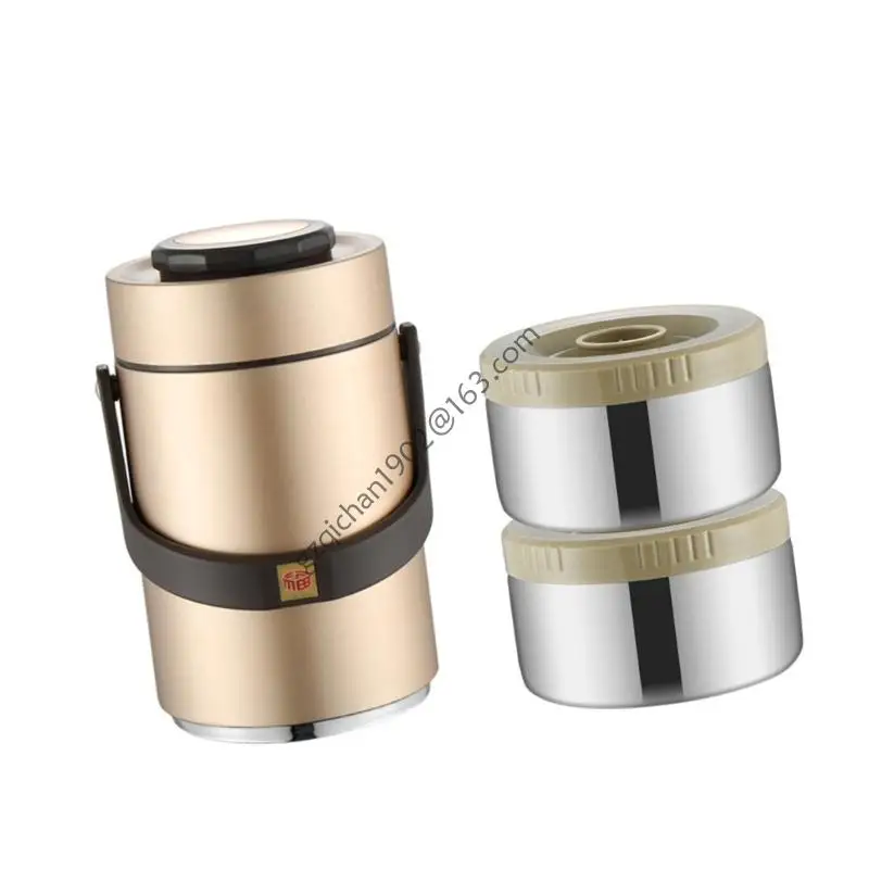 

X7ab onrust Steel Thermal Lunch Jar Jar 3 слой.