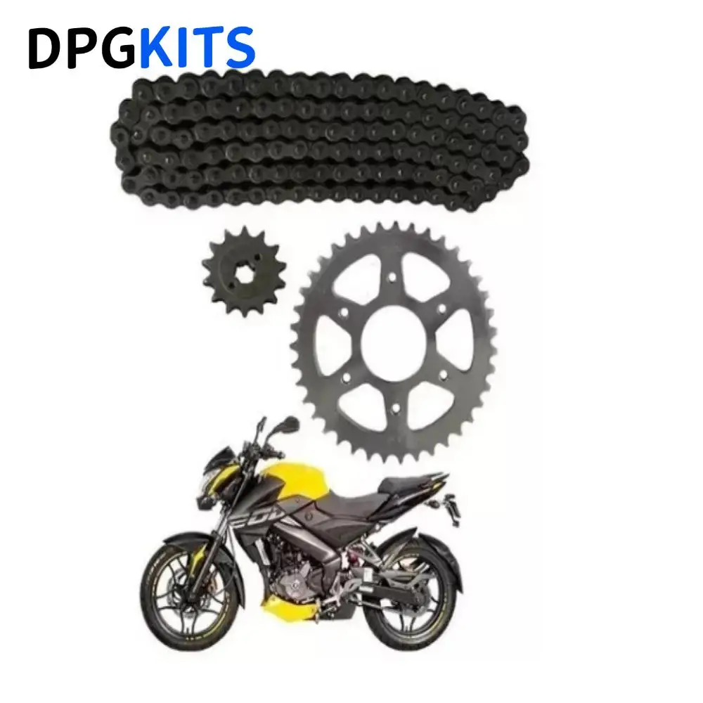 39T-14T-520H-116 Bajaj Pulsar NS200 As200용 향상된 드래그 체인 키트 1세트
