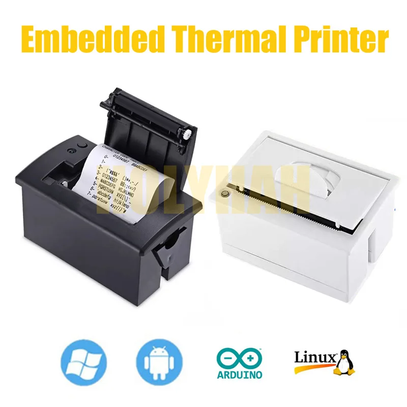 

Brazil TTL embedded thermal printer 58MM paper warehouse gas station equipment weighing equipment RS232 serial port