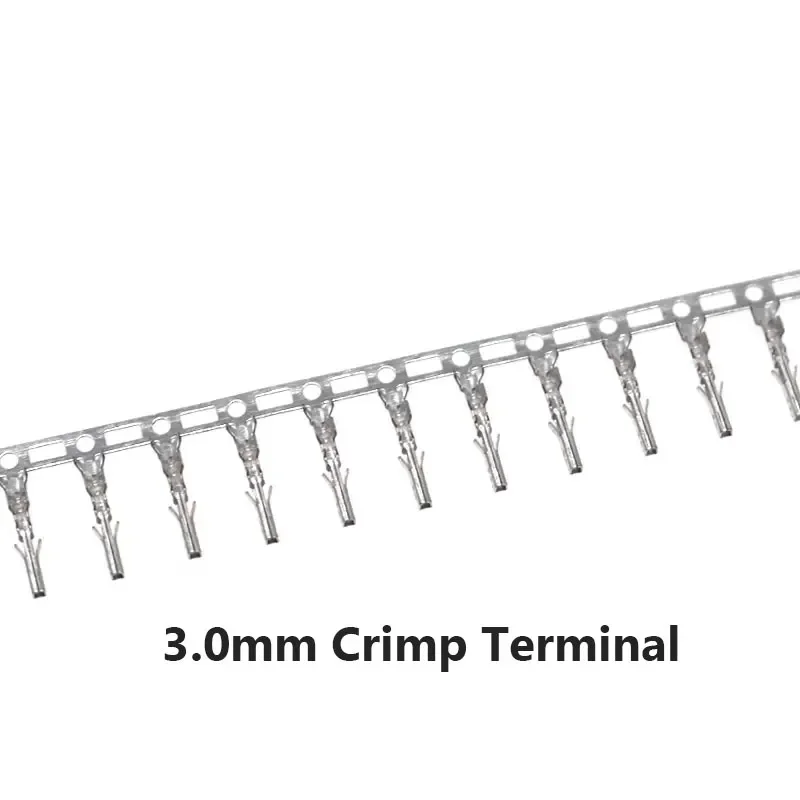 10 zestawów złączy Micro-Fit 3.0 Obudowa gniazda 2 4 6 8 10 12 14 16 18 24-pinowa obudowa męska 3,0 mm + zacisk zaciskany Molex 43025