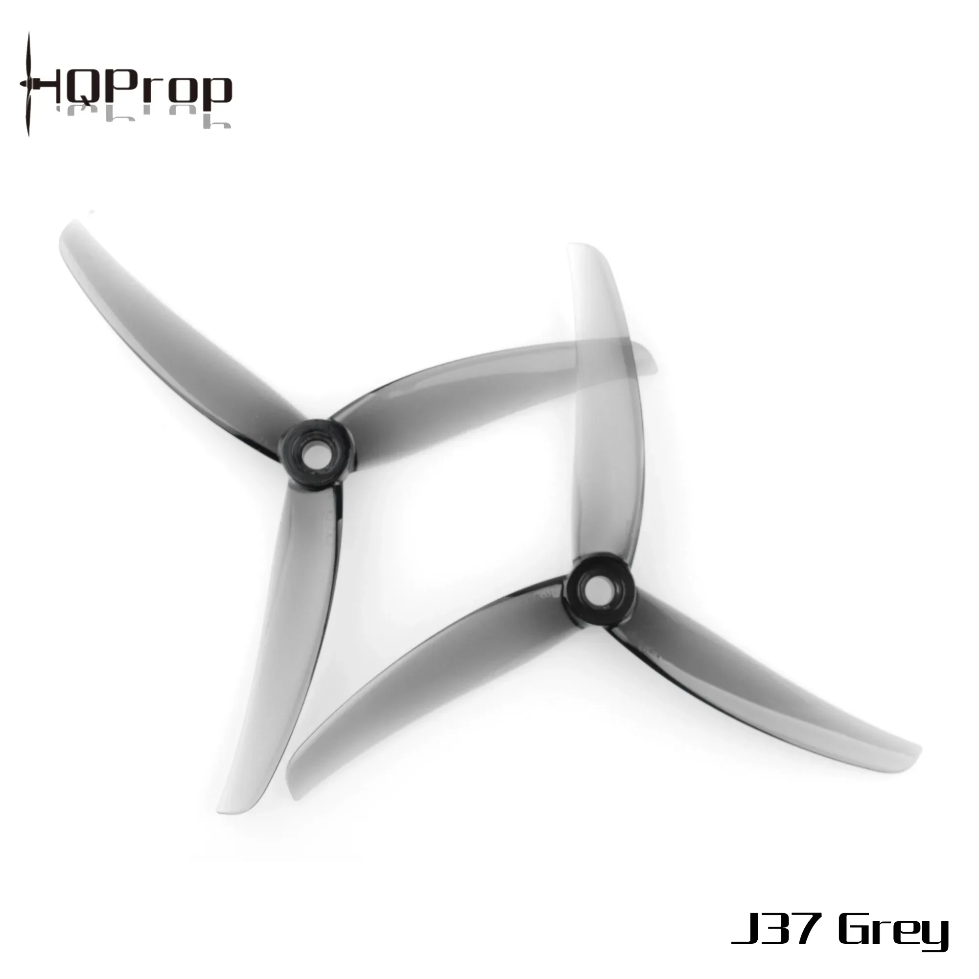 Juicy Prop J37 Poly Carbonate RC Racing, Hélice de 3 lâminas, 3,7 passo, 3 lâminas, 3 lâminas, 5mm eixo suporte para FPV, 10 pares, HQ